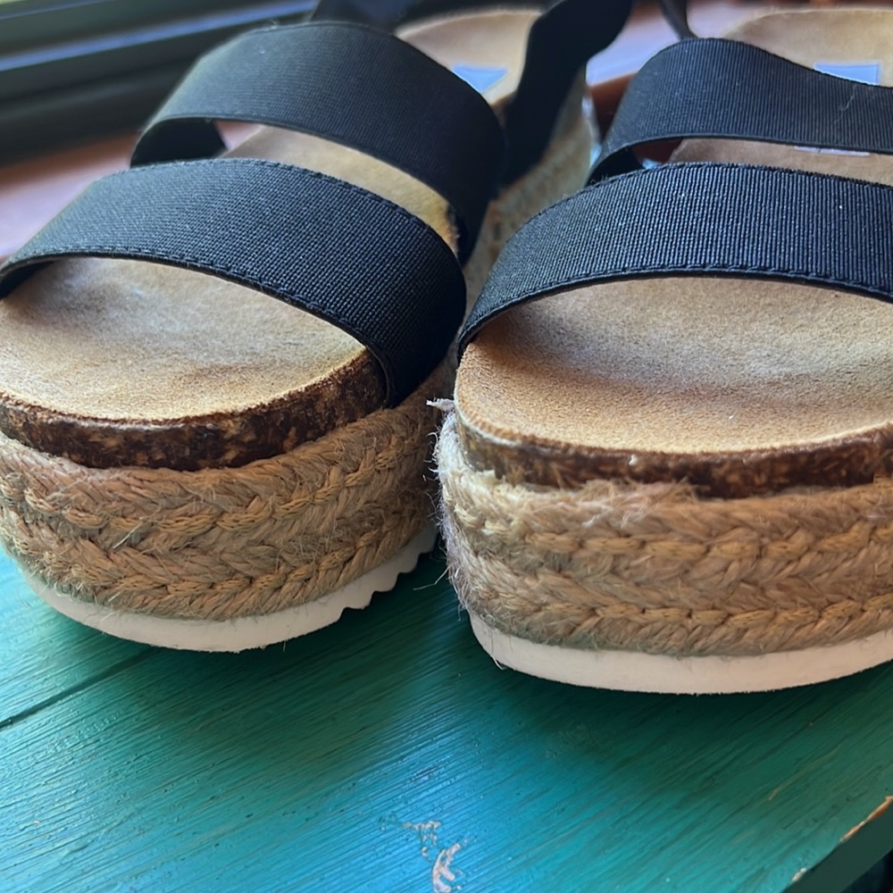 Steve Madden Kimmie Black Sandals